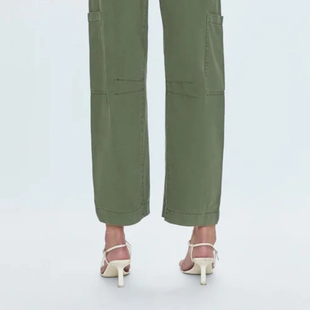 NEW Pistola Sabrina Curved Utility Pants - Meadow Green - Picture 10 of 11